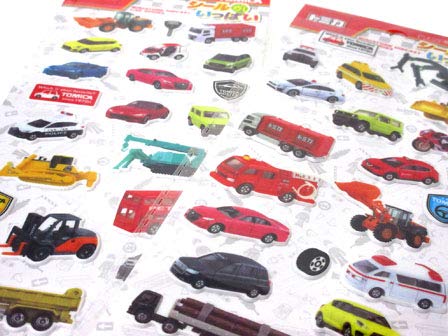トミカシールまとめ売り 楽天市場】【12個セット】トミカ シールがいっぱい 乗り物