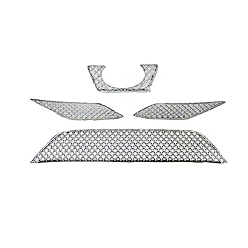 CAR SAAZ Bentley Style Front Chrome Grill Compatible with Etios Type 2 (2014-2016)