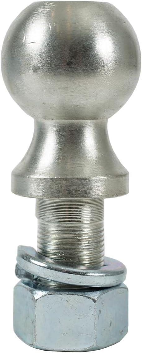 Buyers Products 1802168 Bulk Zinc Hitch Balls 2-5/16 Inch, with 1-1/4 Inch Shank Diameter X 2-1/2 Long, 10,000 lbs, Towing Accessories