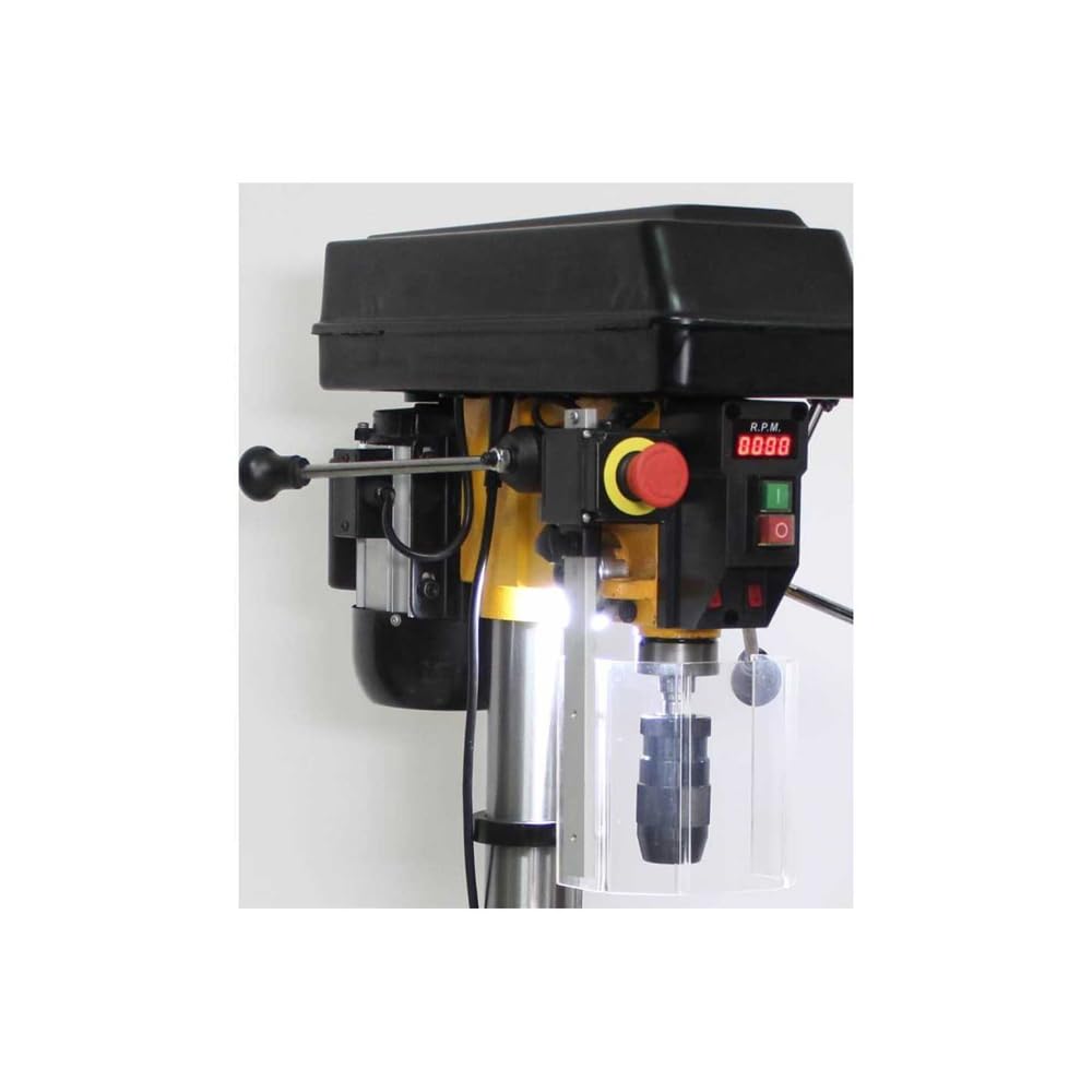 TRAPANO A COLONNA DA BANCO MANDRINO AUTOSERRANTE 16mm 550W DIGIMAX 16B PRO