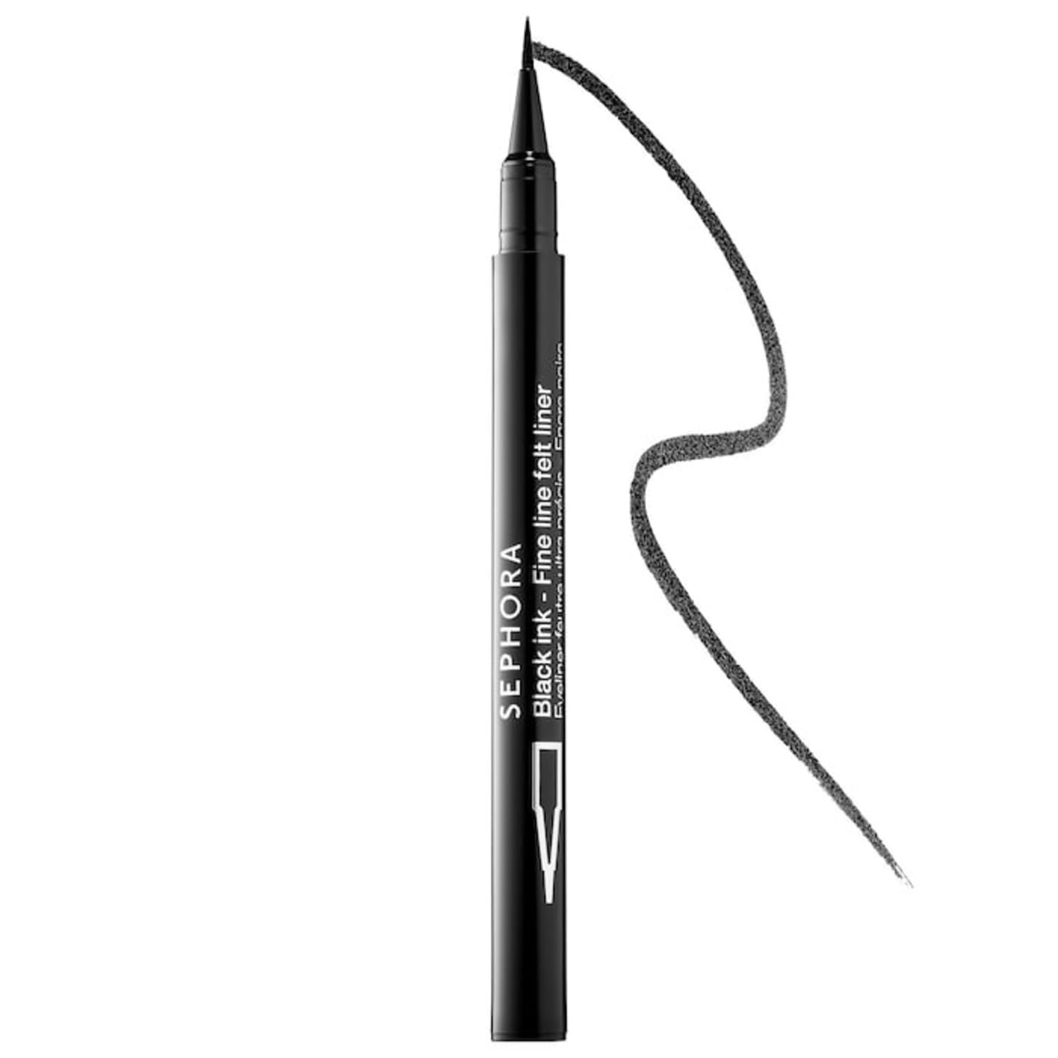 SEPHORA Collection Classic Line Felt Liner, Waterproof 12HR, Black ink