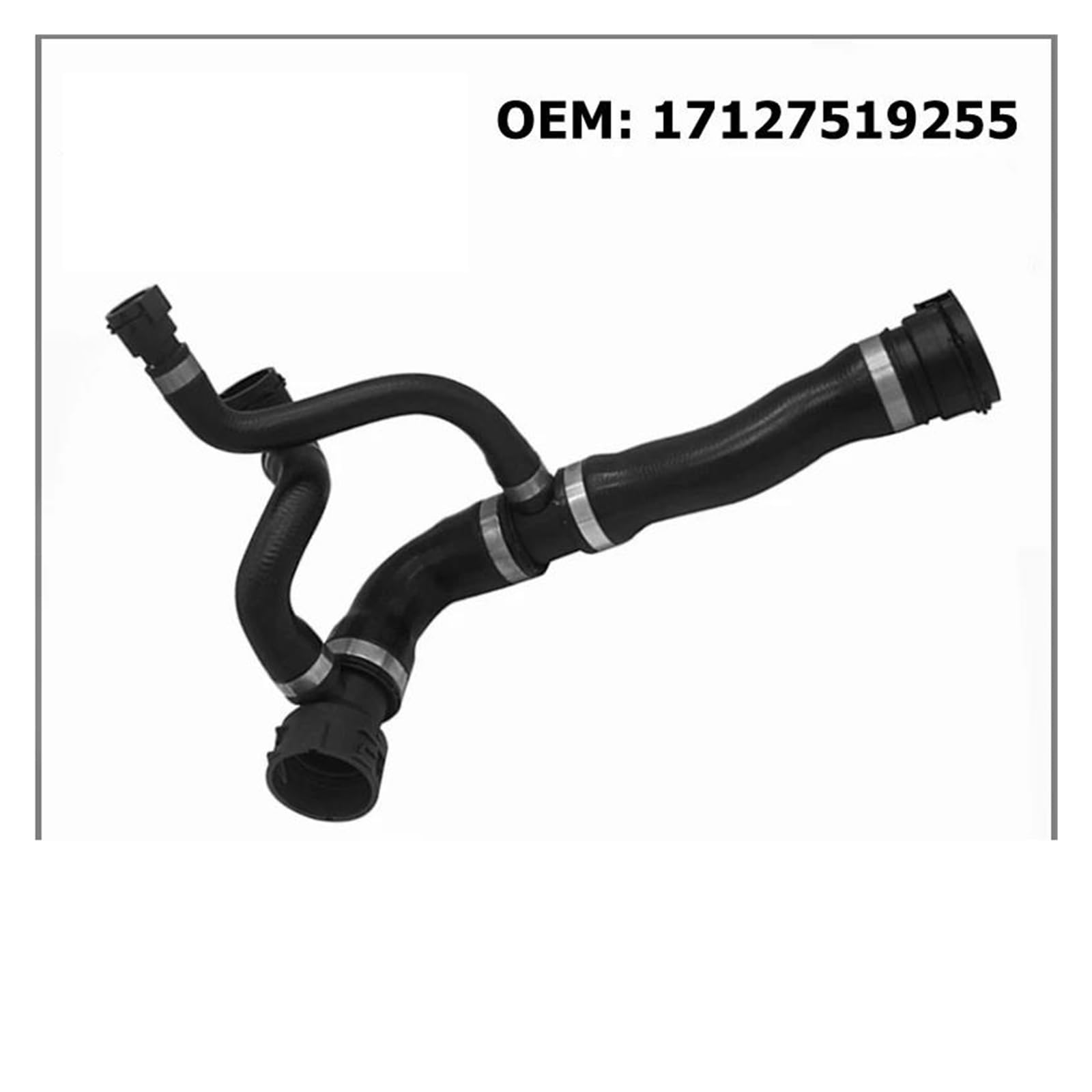 Mangueras de radiador 17127519255 Manguera De Refrigerante Del Radiador Del Tanque De Agua Superior Del Coche, Tubo Intercooler De Entrada De Aceite Para 5' E60 525I 530I