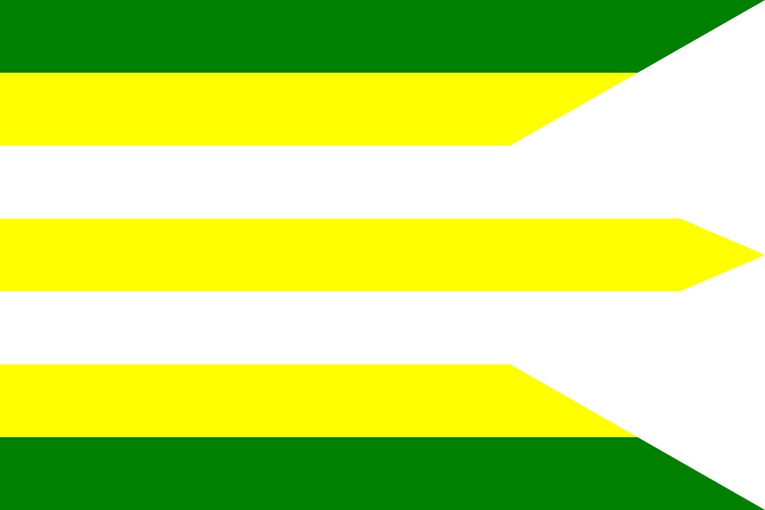 Drapeau Bystričany Slovaquie grand format paysage pour mât extérieur