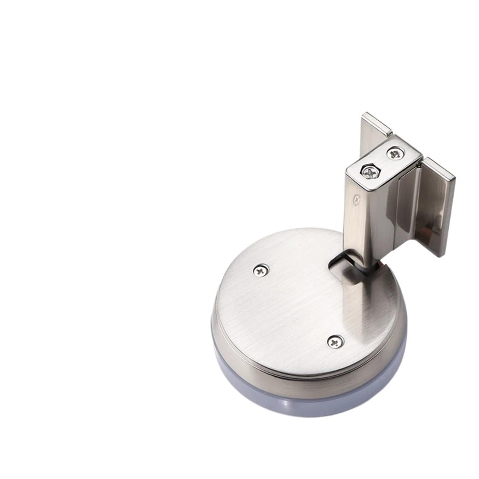 Door Stopper Punch Free Mechanical Windproof Suction Door Stop for Invisible Bedroom and Bathroom Setup(0-35MM-Brushed)