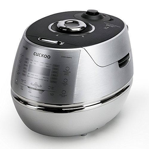 CUCKOO CRP-CHSS1009FN Induction Heating Pressure Rice Cooker, 10 cups, Metallic - Image 3