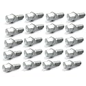ROBUST 20x Radbolzen Radschrauben Satz Alufelge Stahlfelgen für Opel Agila Adam Astra F G H Combo Corsa A B C D E Kadette Omega Tigra Meriva A B Vectra A B C Zafira A B Suzuki Splash Vitara 51732885