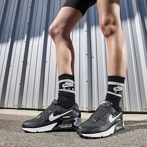 Nike Women's Air Max 90 Black/White-Black (DH8010 002) - 7.5