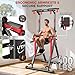 Power Tower Pull Up Bar Free Standing,13-Level Adjustable Height Dip Station with X-Frame Stability, Multi-Grip Handles, Backrest, Anti-Slip Foot Pads - Home Gym Strength Training Equipment 400LBS