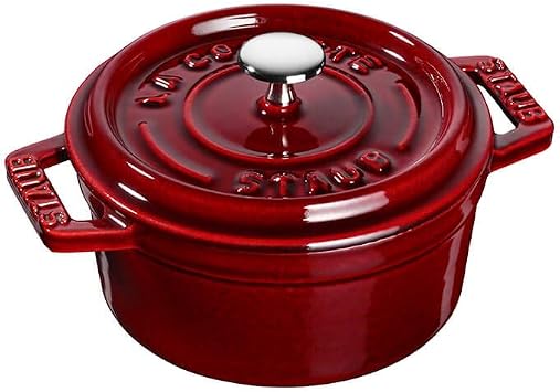 STAUB Mini Cocotte, Cast Iron, 10 cm, 0.25 L, Induction, Made in France
