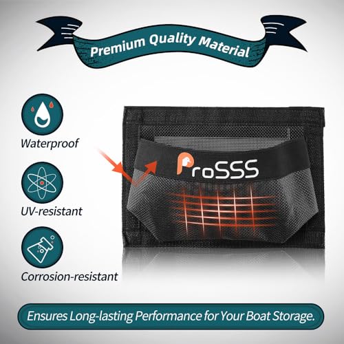 1PC Boat 10"*7" Self-Adhesive Storage Mesh Bag,Marine Organizer for Tools & Boat Accessories,Waterproof Strong Adhesive Backing, Easy to Install & Remove,Keep Your Boat Tidy and Items Secure - Image 4