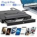 DAGIJIRD External CD/DVD Drive for Laptop, USB 3.0 CD/DVD Player Burner Writer Optical Disk Drive CD Player