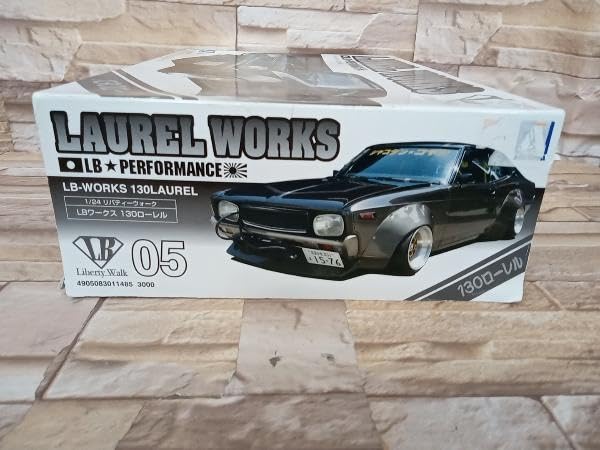 Amazon | プラモデル アオシマ 1/24 日産 LBワークス 130 ローレル
