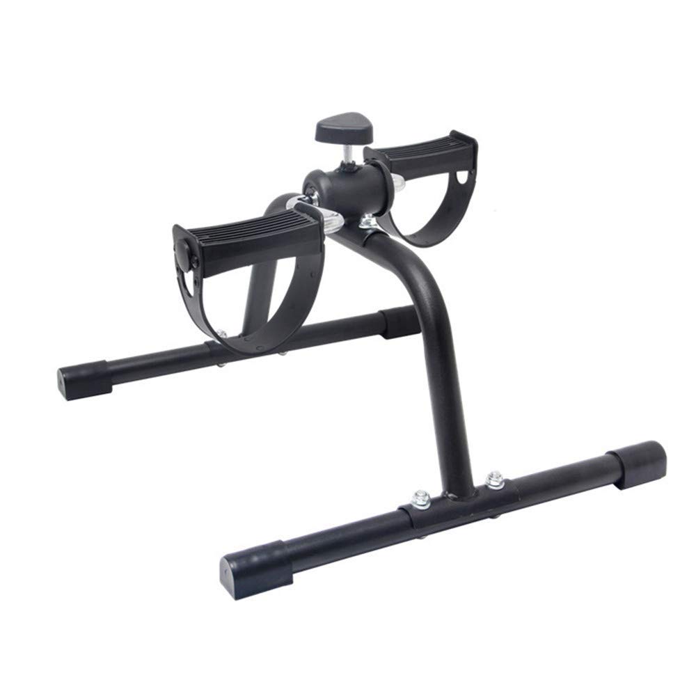Mini Bicicleta estática - Bicicleta de Escritorio portátil - Máquina de Venta Ambulante de Ejercicios para Manos, Brazos y piernas - Equipo de rehabilitación de Fitness Ajustable de bajo Impacto para