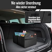 HELDENWERK® Kofferraumtasche Auto faltbar mit Anti-Rutsch-Klett stabil – Ansicht 8