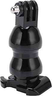 Mandíbulas de pescoço de ganso, para montagem de montagem Ooseneck Sports Camera Mount Interface universal Mandíbulas de pescoço de ganso monopé 2 seções FLW 266 para ambientes internos