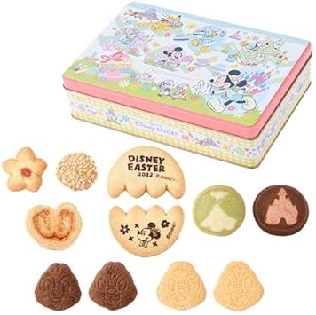 Amazon Co Jp ミッキー フレンズ アソーテッドクッキー 東京ディズニーリゾート限定 ディズニーイースター22 お菓子 ディズニー グッズ お土産 食品 飲料 お酒