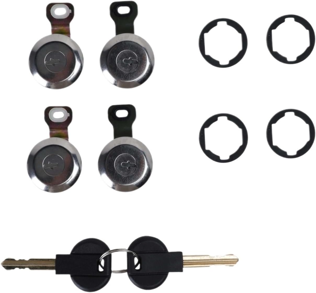 9170CW 9170G3 252522 Car Door Lock Cylinder Core with Keys Compatible with Citroen Berlingo Van Xsara Xsara Picasso Compatible with Peugeot Partne(3pcs Lock cylinders)