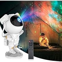 SFOUR Star Projector,Galaxy Night Light,Astronaut Starry Nebula Ceiling LED Lamp with Timer and Remote, Gift for Kids Adults for Bedroom, Birthdays,Christmas, Valentine's Day (White)