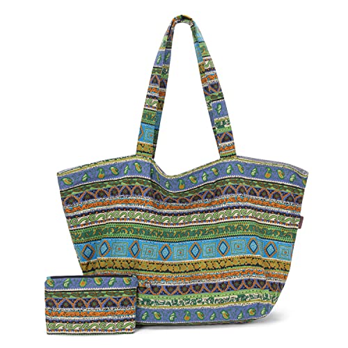 Women Hippie Tote Hand Bag Large Capacity Bohemian Bag