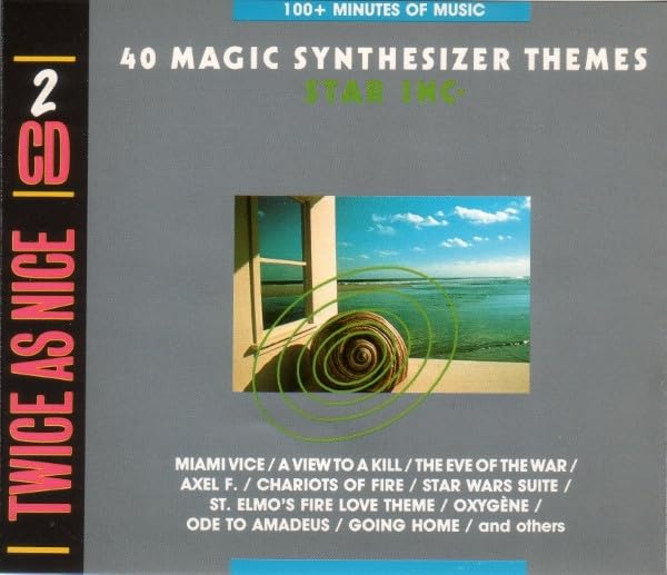 LONDON STUDIO ORCHESTRA-40 Magic Synthesizer Themes-2CD [Audio CD]