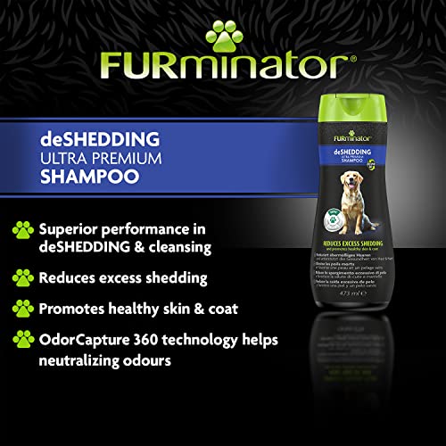 FURminator Deshedding Shampoo For Dogs 473ml, Colourless - Image 3