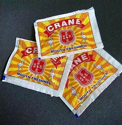 Image of Crane Sounf, Crane Mouth Freshner, Crane Wakkapudi, Crane Wakapur 60 Pouches, Sounf Mixture