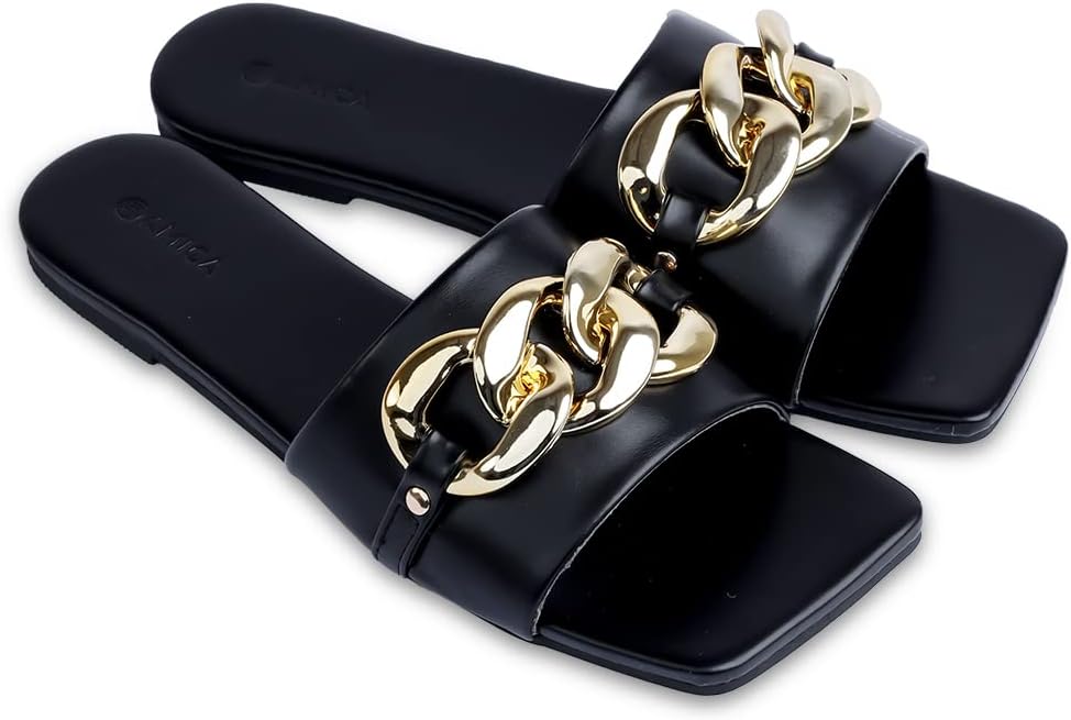 AMICANora Womens Slide Sandal