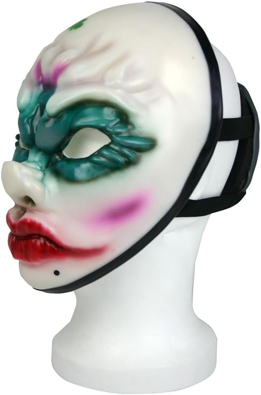 Gaya Entertainment GE1031035 Payday 2 Face Mask-Clover, Various