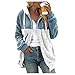 Homemarke Hoodie Pullover Mädchen Süß Kawaii Katzen Langarm Kapuzenpullover Winter Plüsch Fleece Einfarbig Pulli Flauschig
