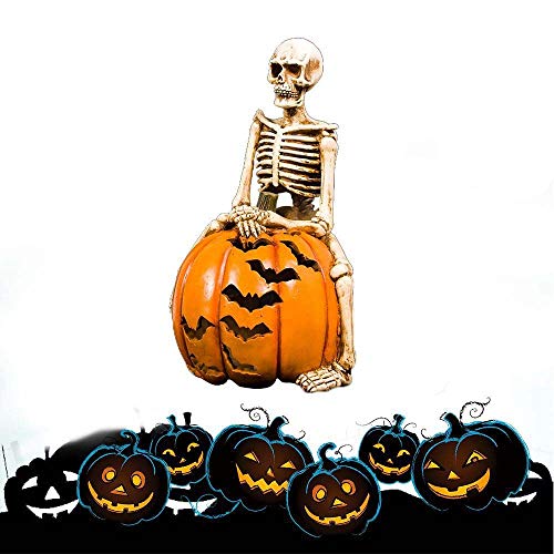 Squelette pumpkin éclairage Halloween pour meuble de salon et buffet de fête