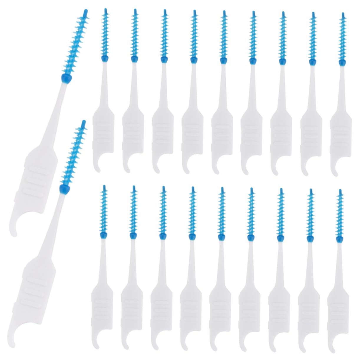 Baluue 800pièces Brossettes Interdentaires Souples Pour Hygiène Outils De Nettoyage Oral Et Portables