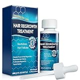 60ml Suero De Crecimiento Del Cabello, Hair Growth Serum para Crece Pelo Rapido, Suero Anticaida Pelo para Mujeres y Hombres, para un Cabello Mas Grueso y Largo