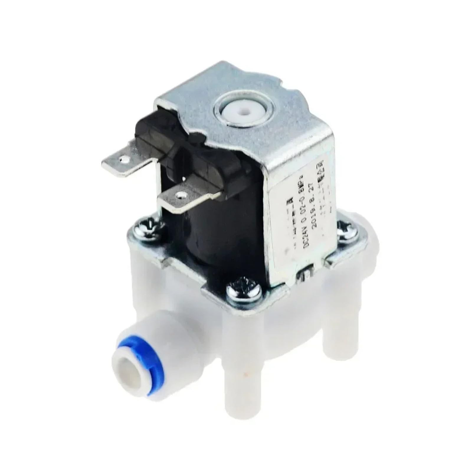 Aixilan One Color Replacement Solenoid Valve, 1/4" Normally Closed Electric Magnetic Dc12v 24V Ac220v Water Air Inlet Flow Switch Washing Machine Dispenser