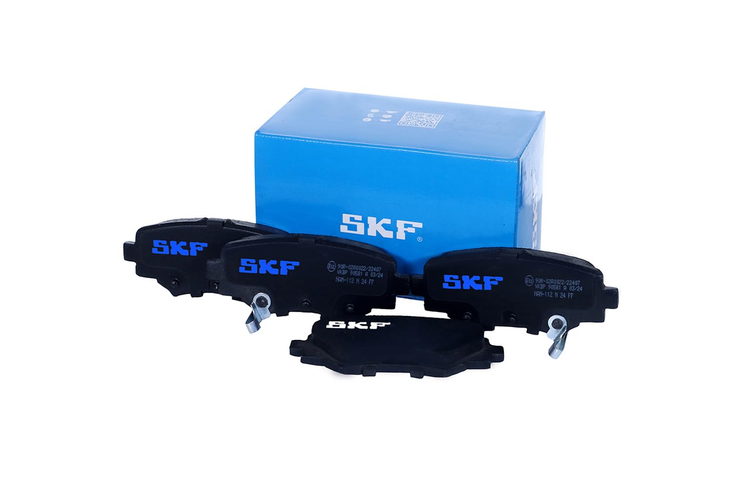 Skf Vkbp 90581 A Kit Pastiglie Freno, Freno A Disco-image