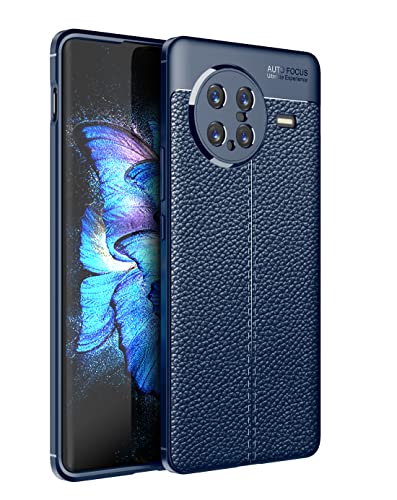 Wuzixi Coque pour Vivo X Note 5G. Conception de Manchon en Silicone Souple et Mince, Antichoc et Durable, Coque Etui pour Vivo X Note 5G.Bleu Cover
