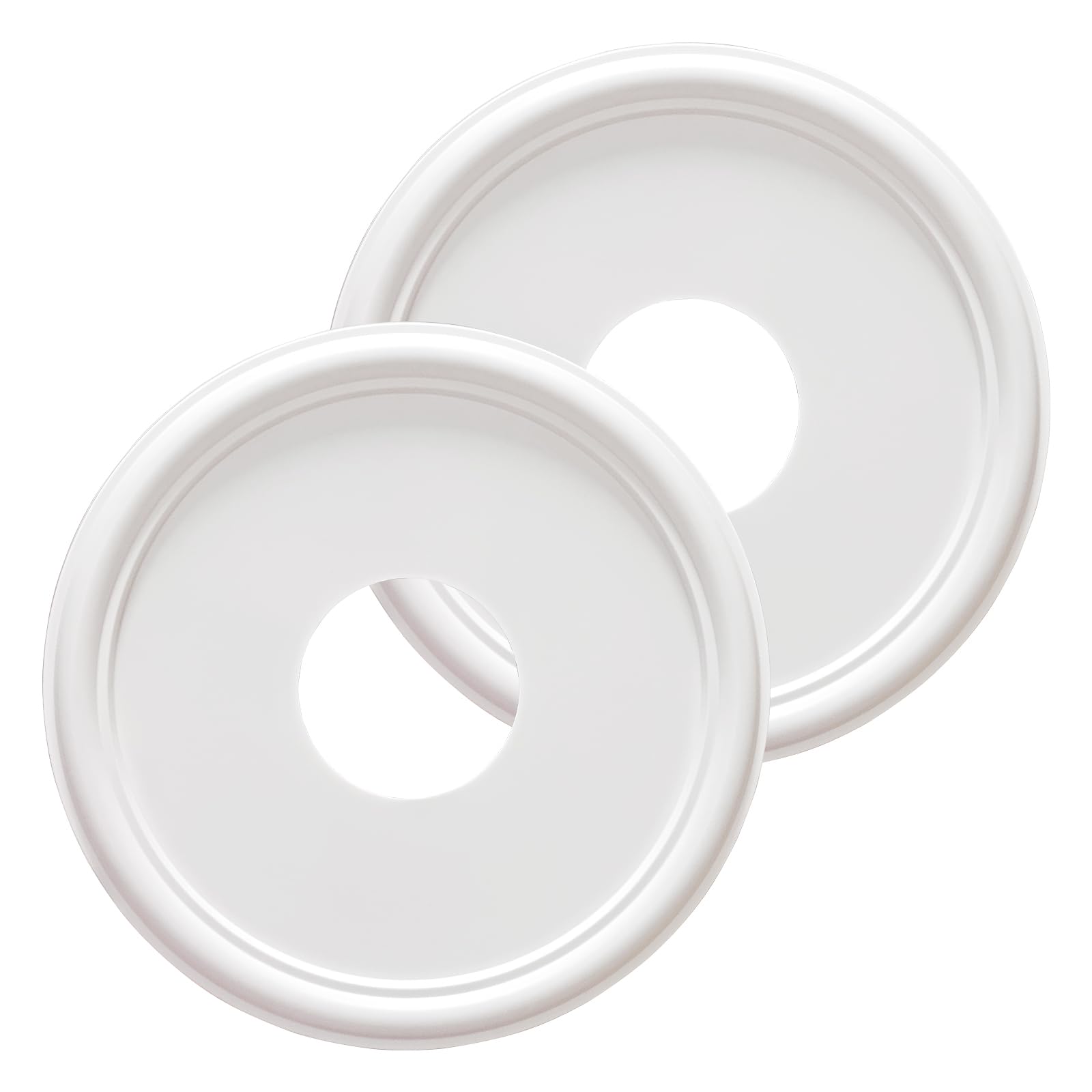Black Ceiling Medallion - Light Fixture Cover -8