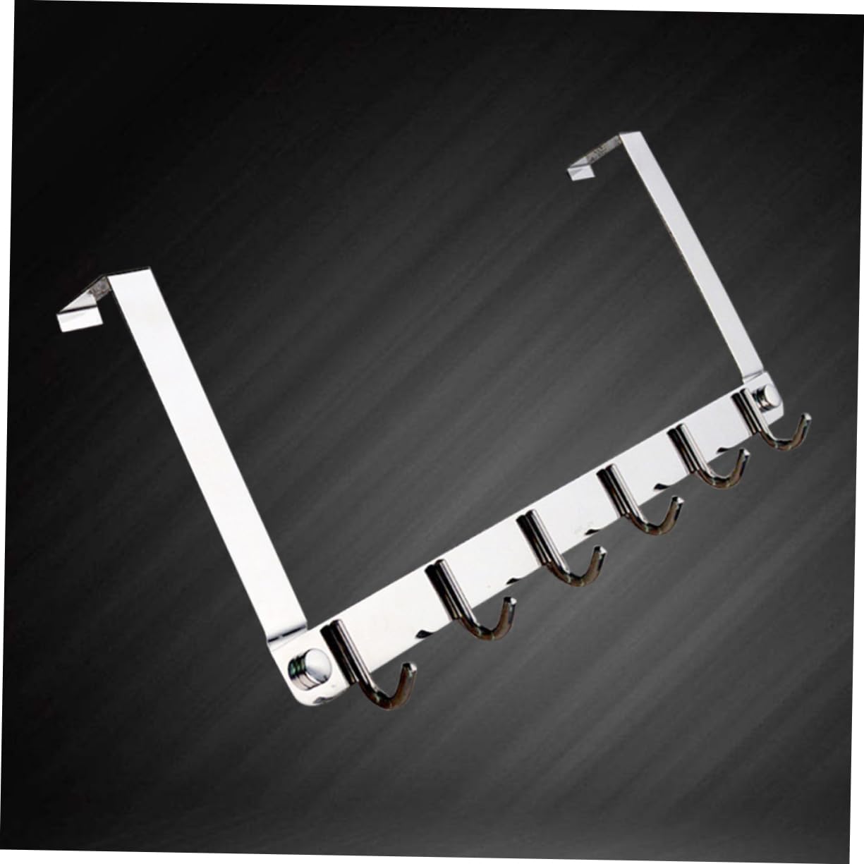 SHINEOFI Gancho de Puerta Inoxidable sin Perforación Colgador Resistente para Toallas Ropa Sombreros y Accesorios Organizador para Baño y Dormitorio Montaje Fácil sin Daños