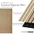 TO-TH Wood-Look Acoustic Panel, 4 Pack 47.2” x 23.6” Soundproof Wall Panels, Decorative Sound Absorbers Large Acoustic Panels for Home, Office, Basement, Teak