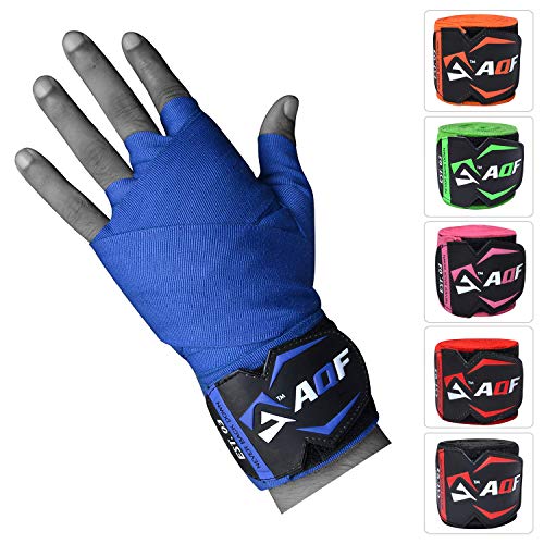 AQF 4.5m Bande Boxe Intérieur des Mains pour Les Gants MMA Bandes De Boxe, Entraînement du Muay Thai Stretch