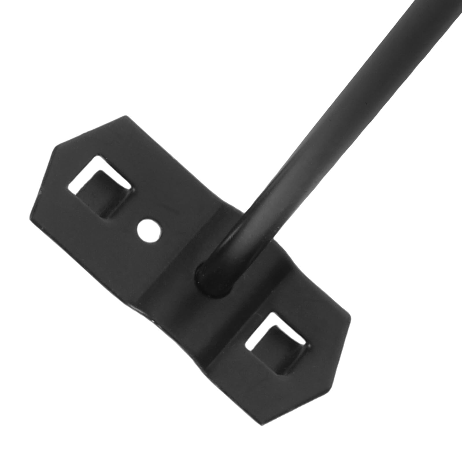Healeved 10pezzi Ganci Quadrati in Metallo per Pannello Pz per Scaffale da Strumenti di Esposizione Resistenti per Negozio Laboratorio e Uso Domestico Installazione Facile Viti