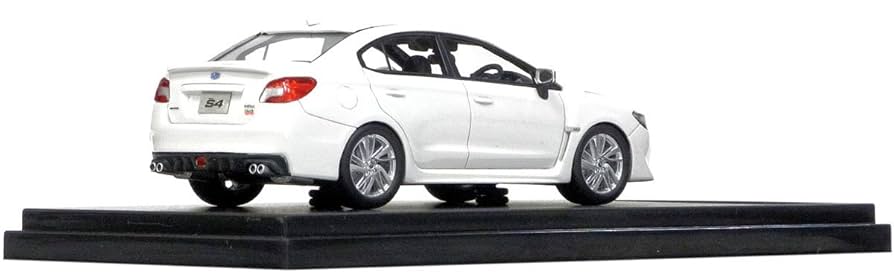 1/43 ハイストーリー　スバル　WRX STI EJ20 ミニカー　ホワイト Amazon.co.jp: 1／43 ハイストーリー スバル WRX STI EJ20