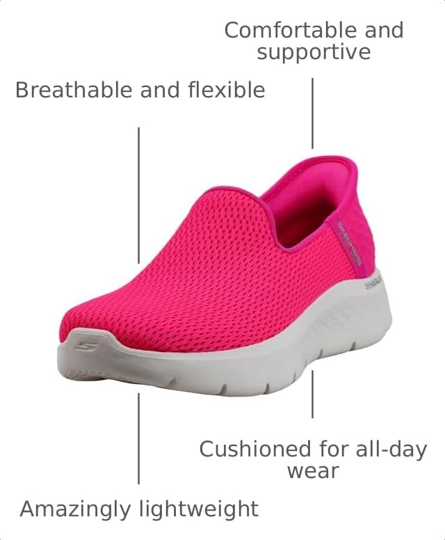 Image of Skechers Women's Hands Free Slip-ins Go Walk Flex - Relish Sneaker