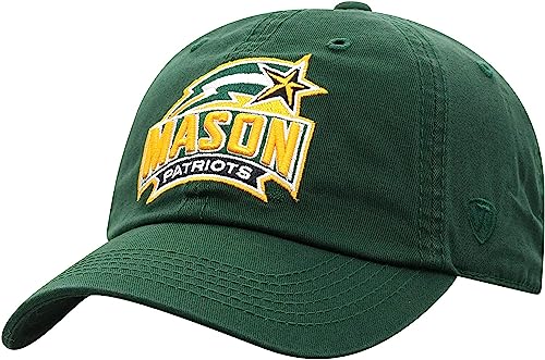 Collegiate Hats - Fitted Caps Adjustable Hats and Snapbacks Available (Adjustable Hat, George Mason)