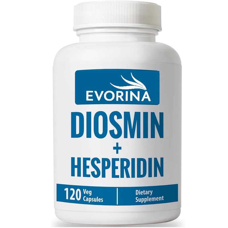 Diosmin Hesperidin 1000mg Complex, Citrus Bioflavonoid Rich Fruit Extract, 120 Vegan Capsules, 2 Month Supply, Non-GMO and Gluten Free Diosmin Supplement-picture-18
