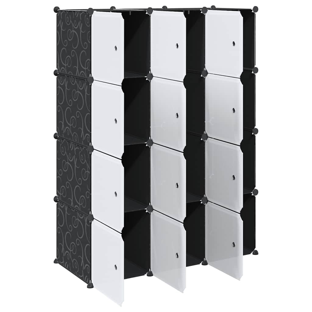 Organizador Cubos de Almacenamiento 12cubos Varillas Colgar PP,Casa y jardín,Productos del hogar,Organización y Almacenamiento,Almacenamiento de Ropa y armarios,10.4kg-4019582