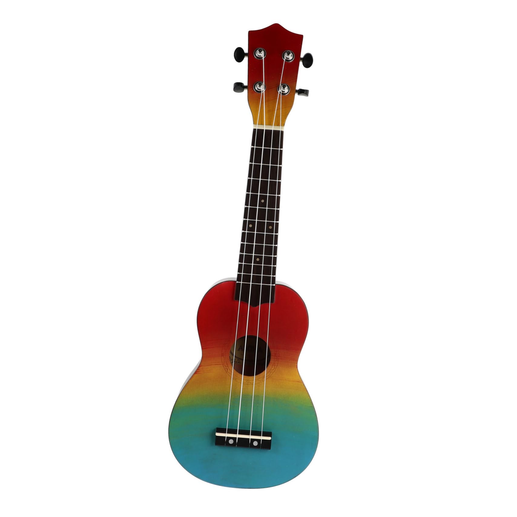 SUPVOX Ukulele in Legno Dipinto Mano da Strumento Musicale Giocattolo per Principianti Materiale Naturale e Ecocompatibile Facile da Impugnare e Suonare