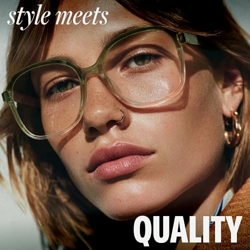 Image of miyya Blue Light Blocking Glasses for Women, Blue Light Glasses for Women Oversized Fashion Glasses