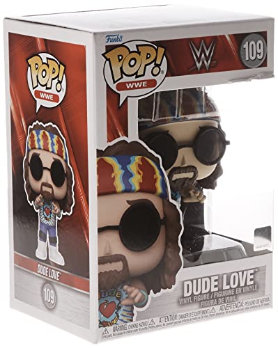 Funko POP! WWE: Dude Love, Mick Foley, Collectable Vinyl Figure, Gift Idea, Official Merchandise, Toys for Kids & Adults - Image 3