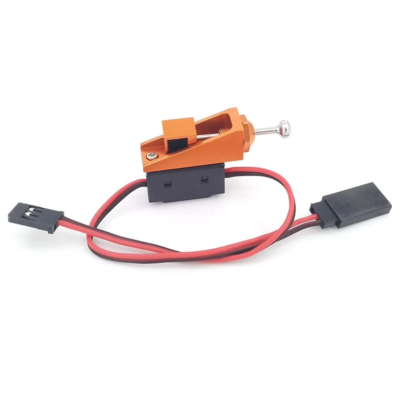 Interruptor de Encendido y Apagado del Receptor de Modelo RC con Varilla de Control de Montaje de Aluminio for Caja de Accesorios Impermeable for Barco y Coche RC