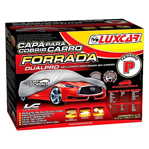 Capa P/ Cobrir Carro Dualpro C/ Forro - P Luxcar Pequeno